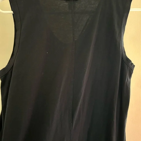 J. Crew Black Sleeveless T-Shirt Dress Size XS - Picture 3 of 4